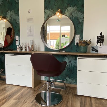aménagement salon coiffure