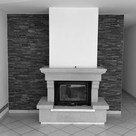 ancien poêle à rénover