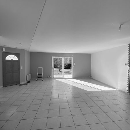 espace ouvert à rénover